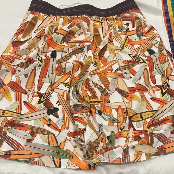 B0853 Vintage Rietveld Shorts made in USA. Size 34. Beautiful board shorts! - Picture 4 of 11